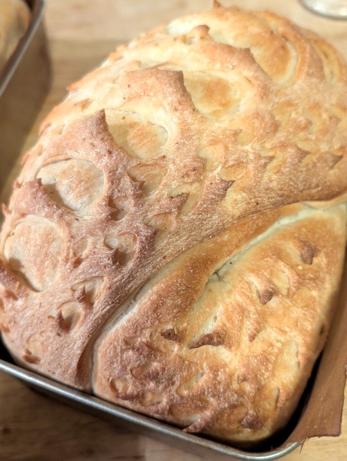 Garlic Herb Dragon Bread - Pan Loaf